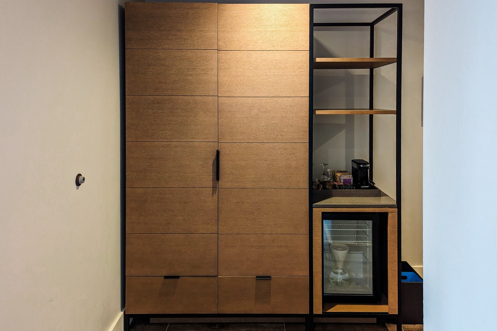 Miraval Austin room closet