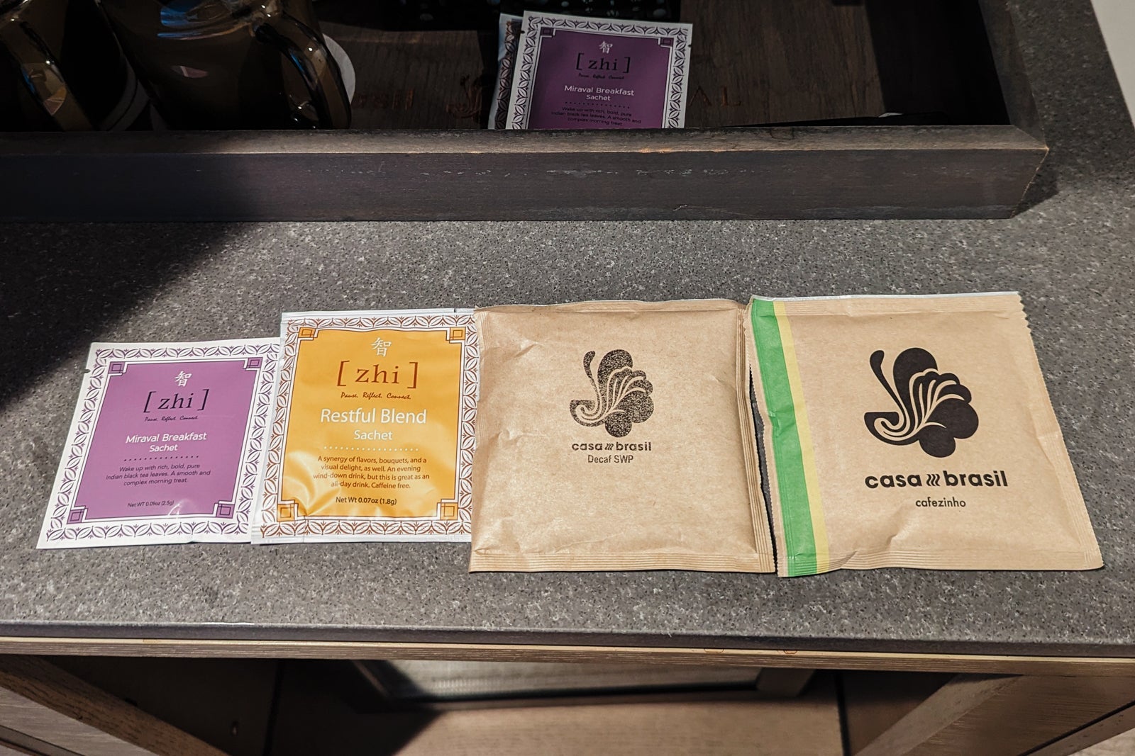 Miraval Austin room tea