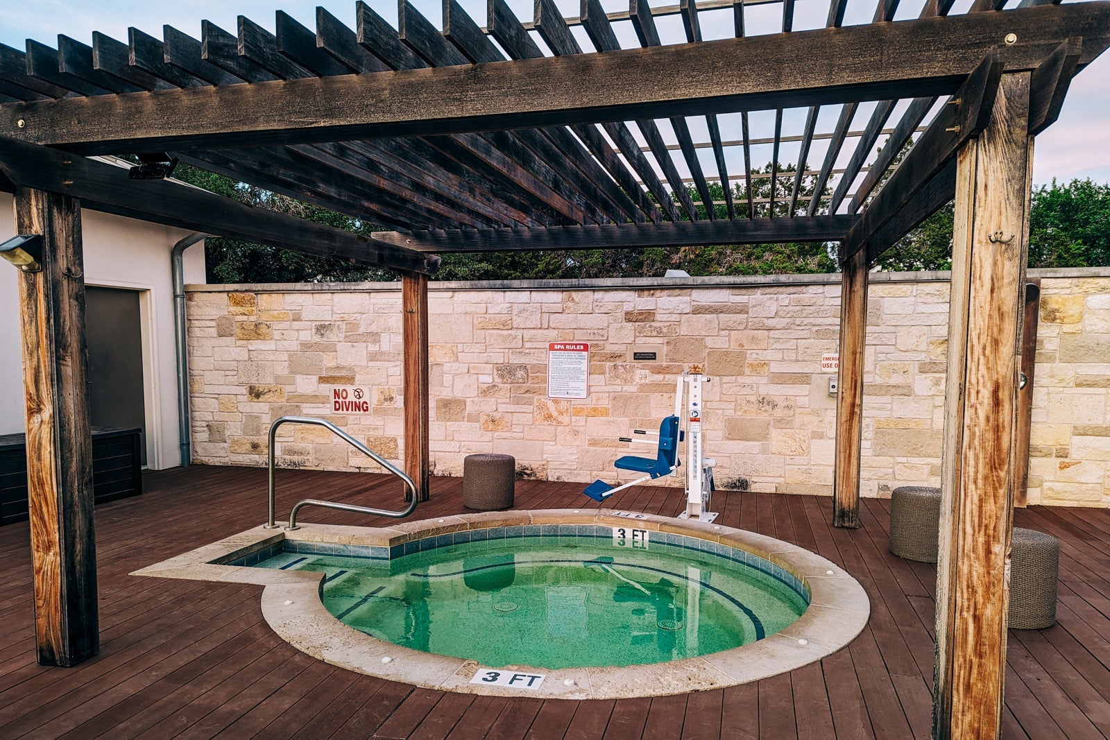 Miraval Austin serenity pool