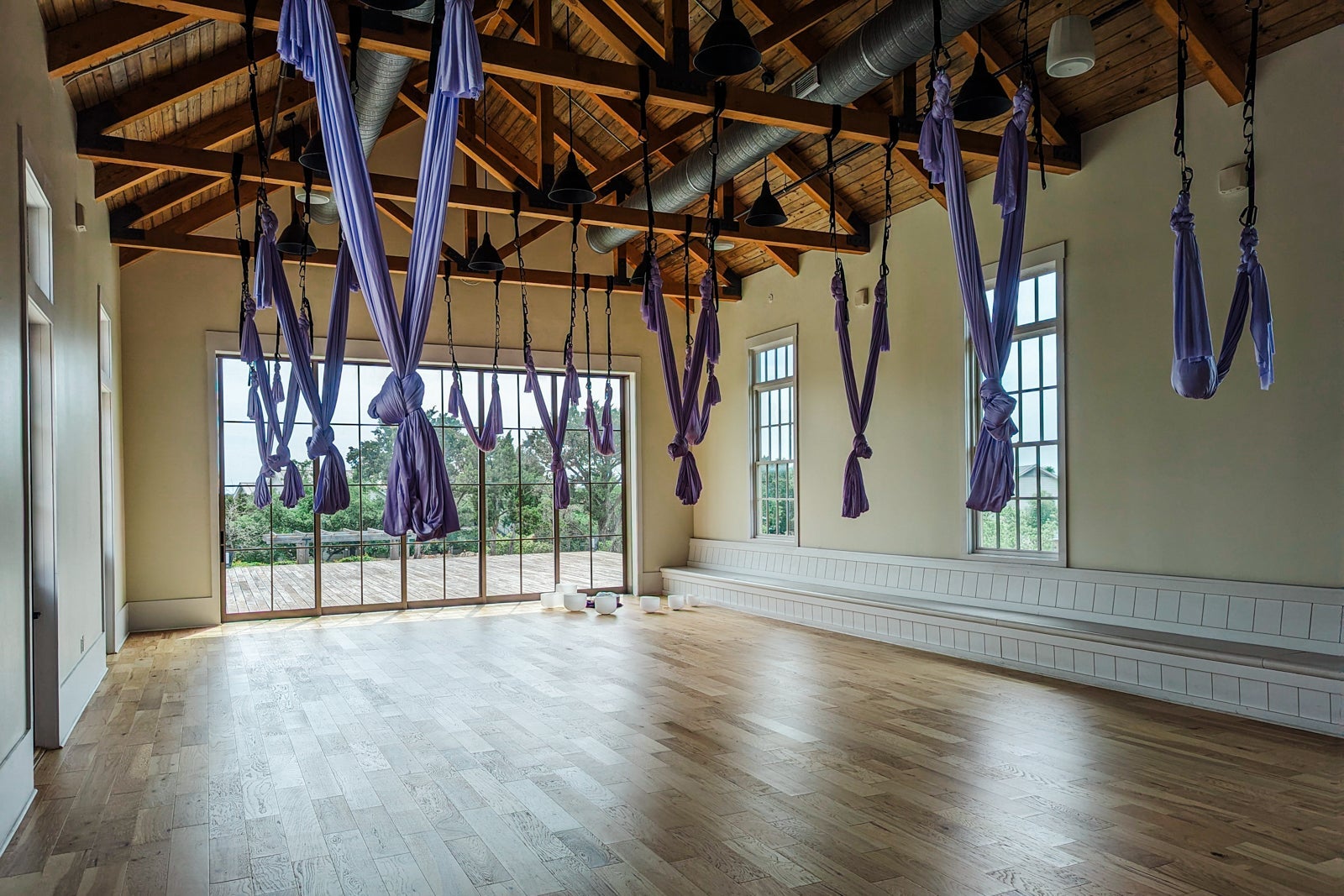 Miraval Austin yoga barn