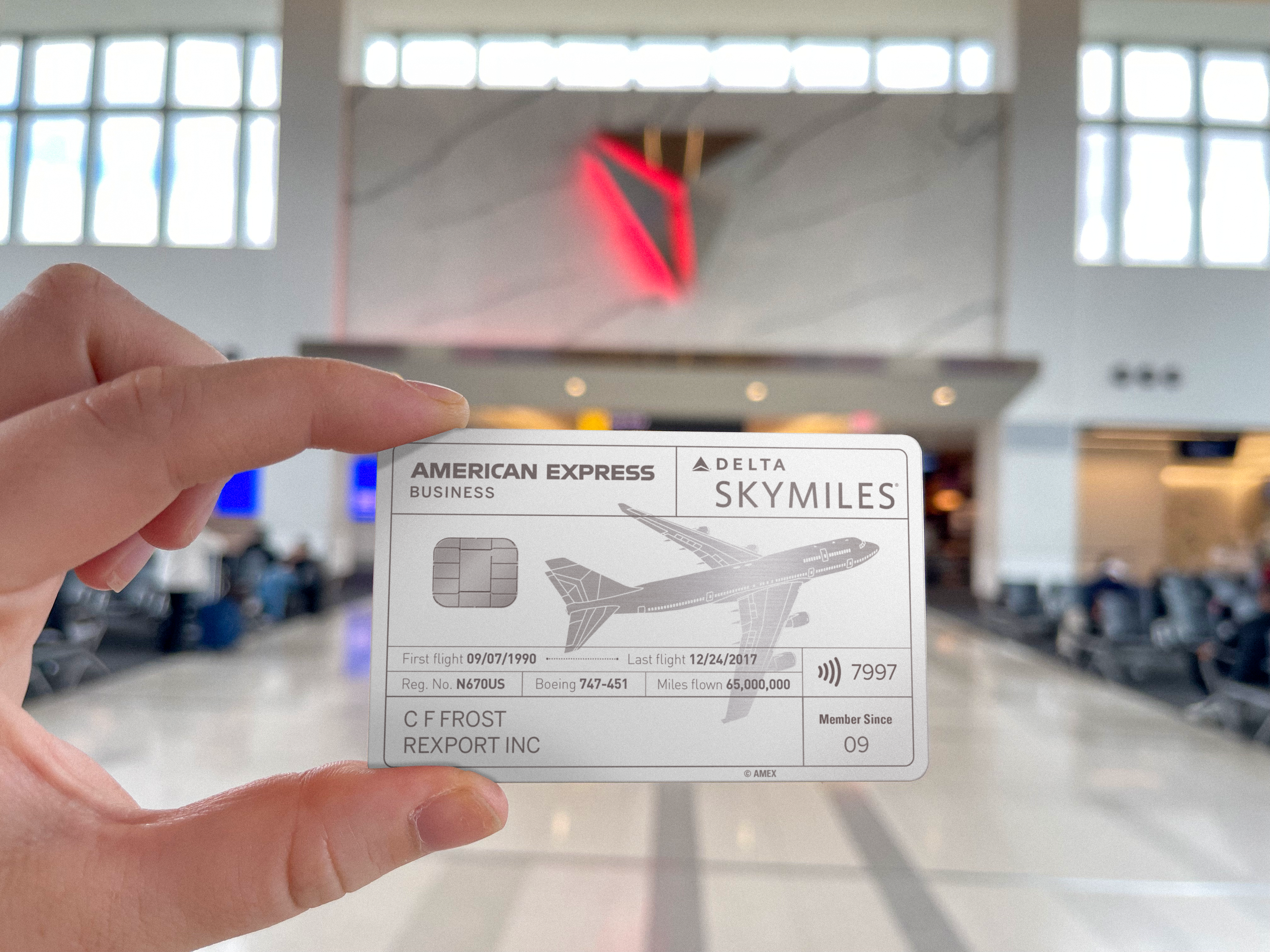Just released: Get a limited-edition Delta credit card made from an iconic  retired 747 - The Points Guy
