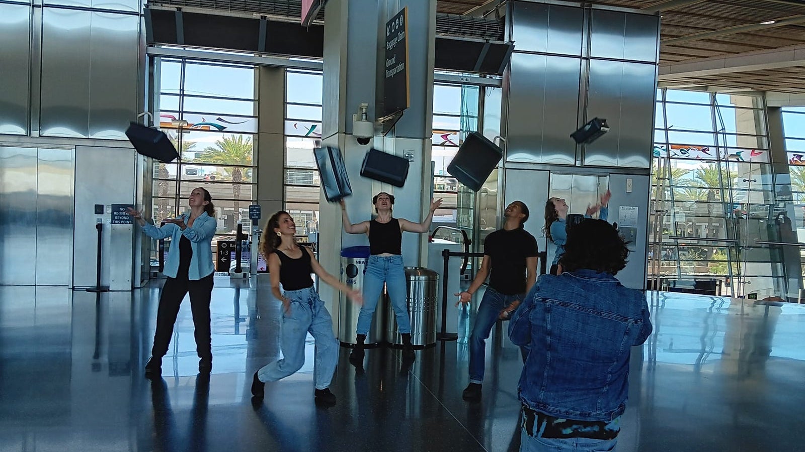 DrumatiX in residence at SAN Airport