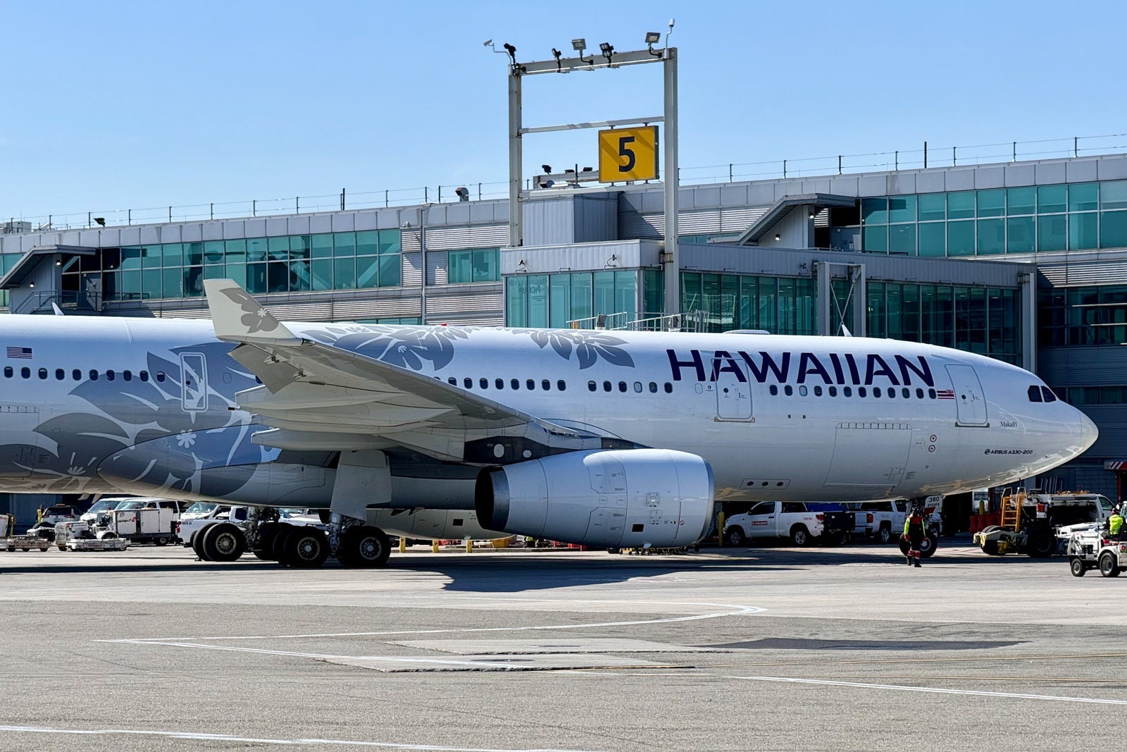 Hawaiian plane