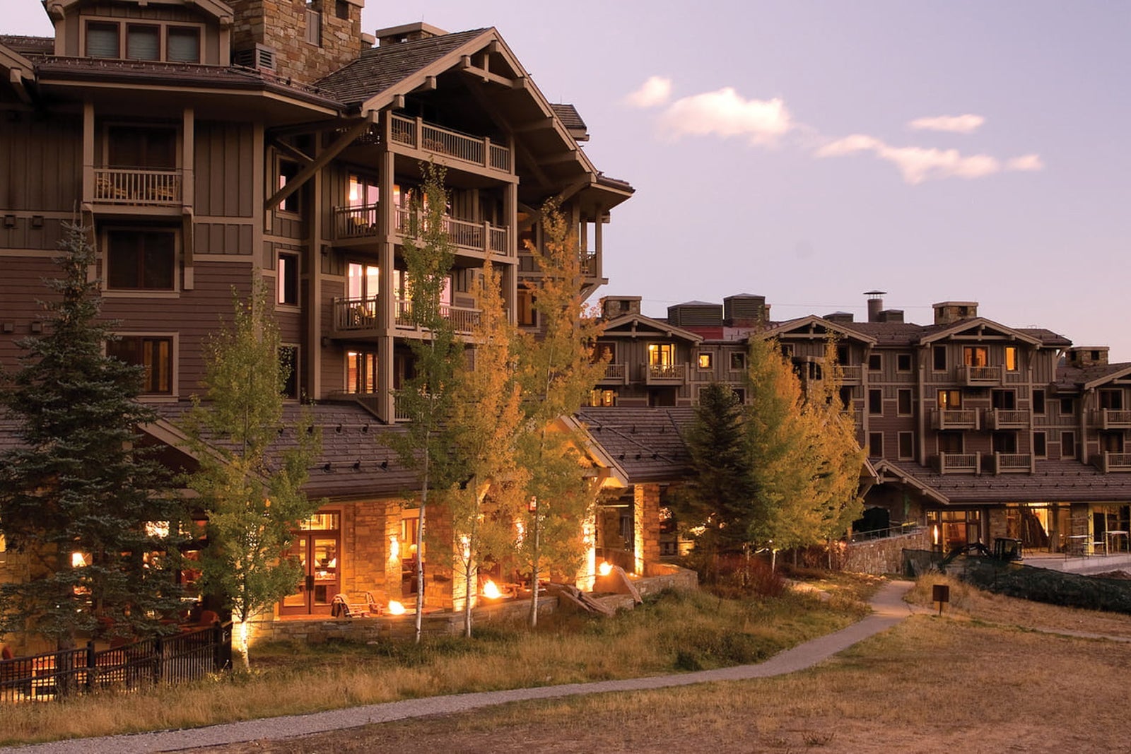 The Four Season Jackson Hole property
