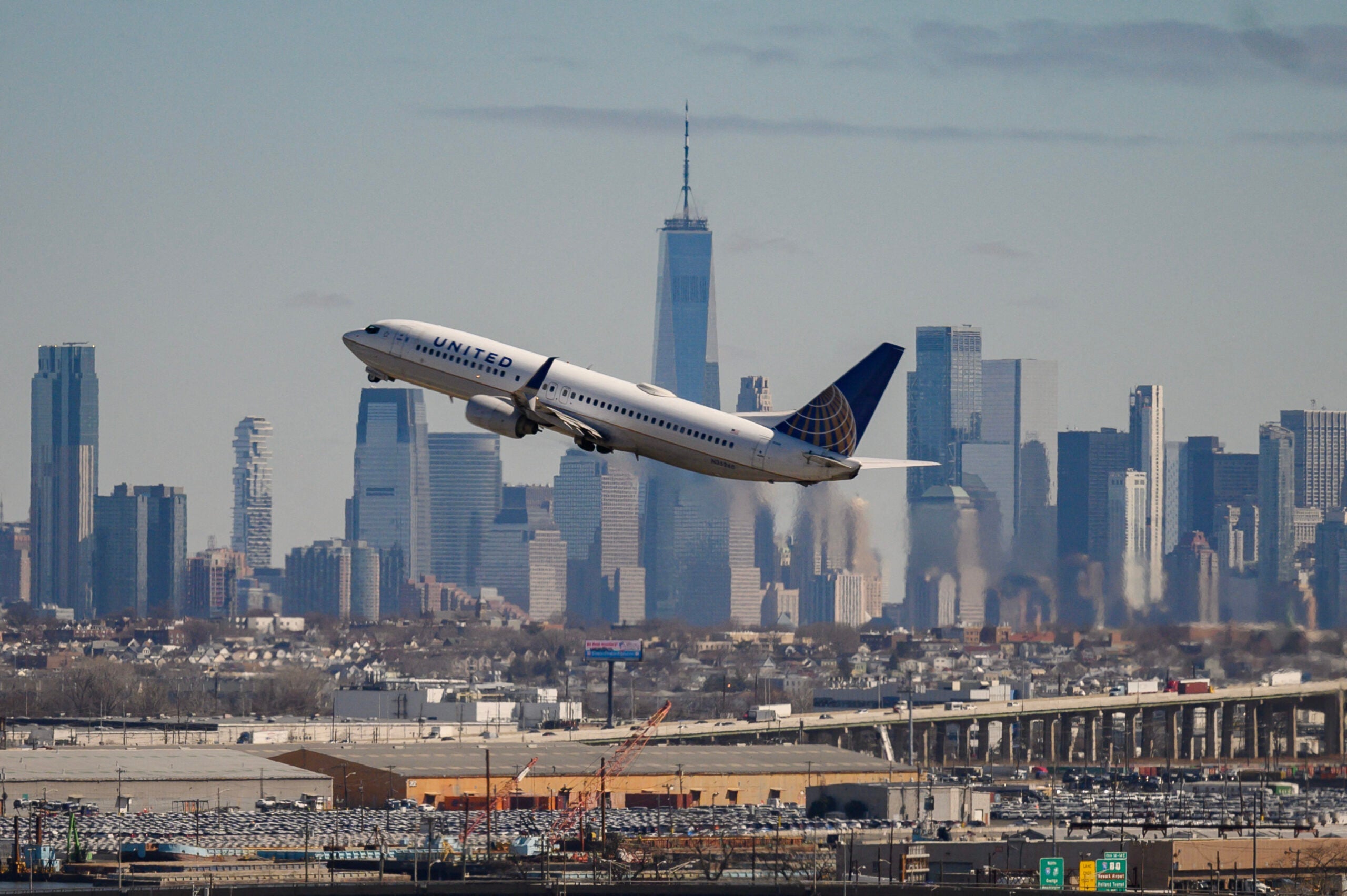 United Newark Skyline
