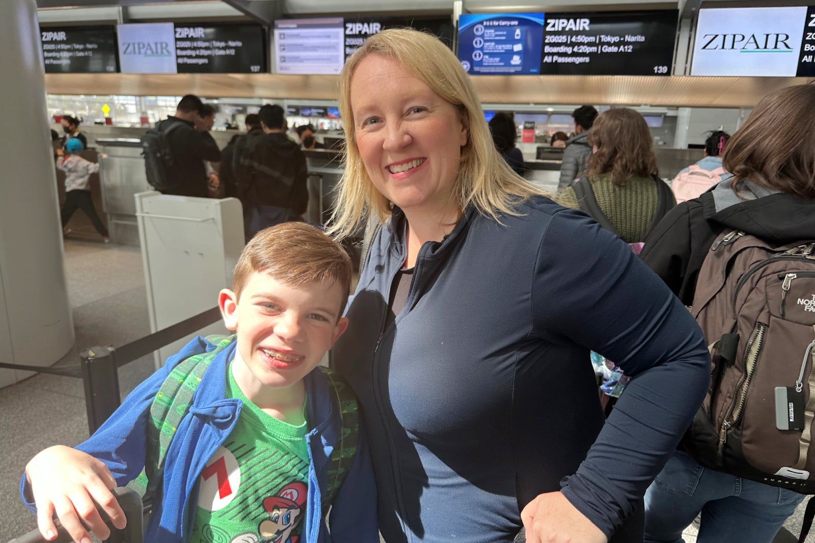 ZIPAIR Check-In at SFO