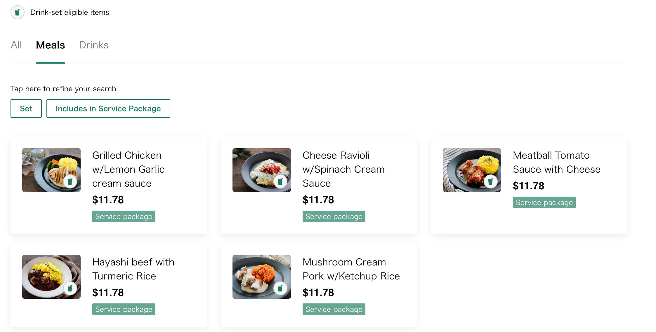 ZIPAIR In-Flight Meal Selection