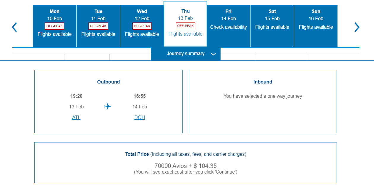 Book QSuite through British Airways