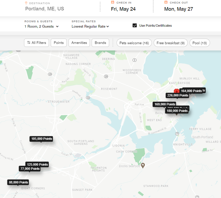 Marriott hotels in Portland
