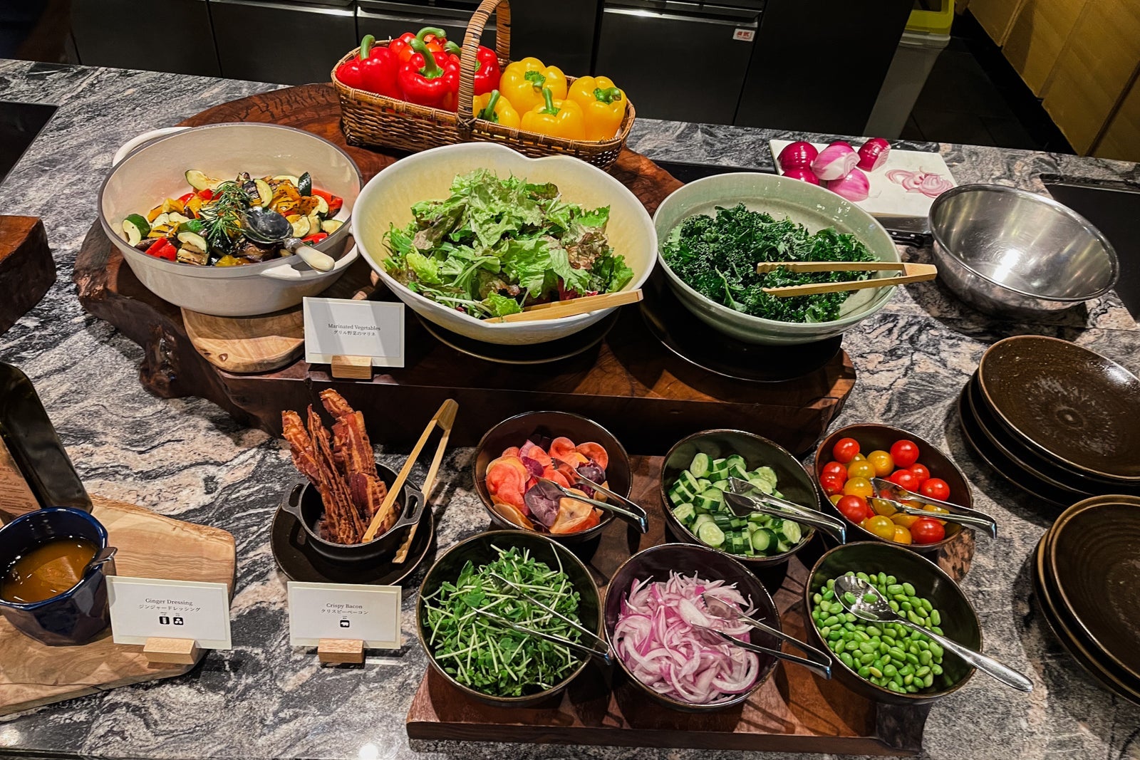 Kyoto Bistro buffet.