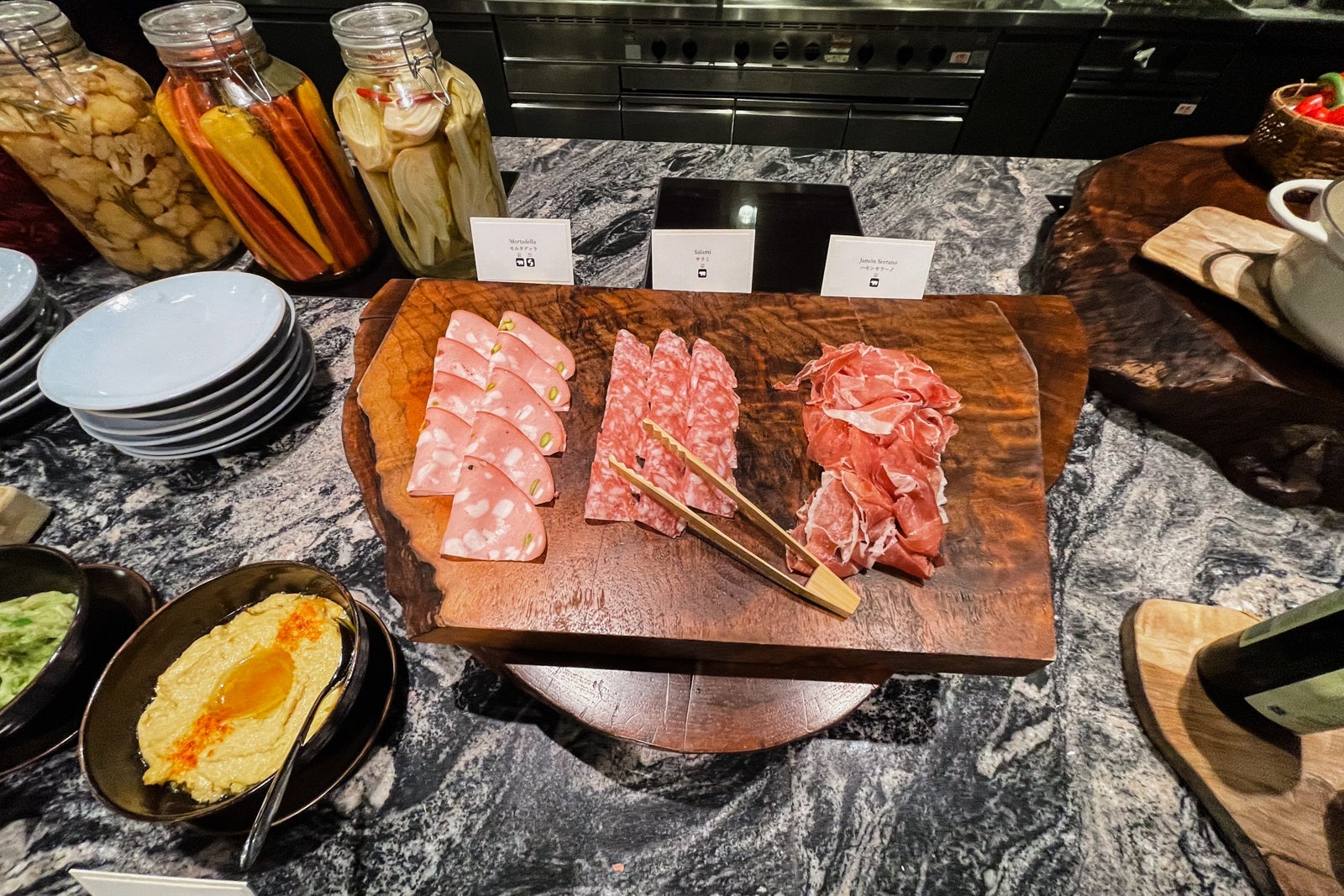 Kyoto Bistro buffet.