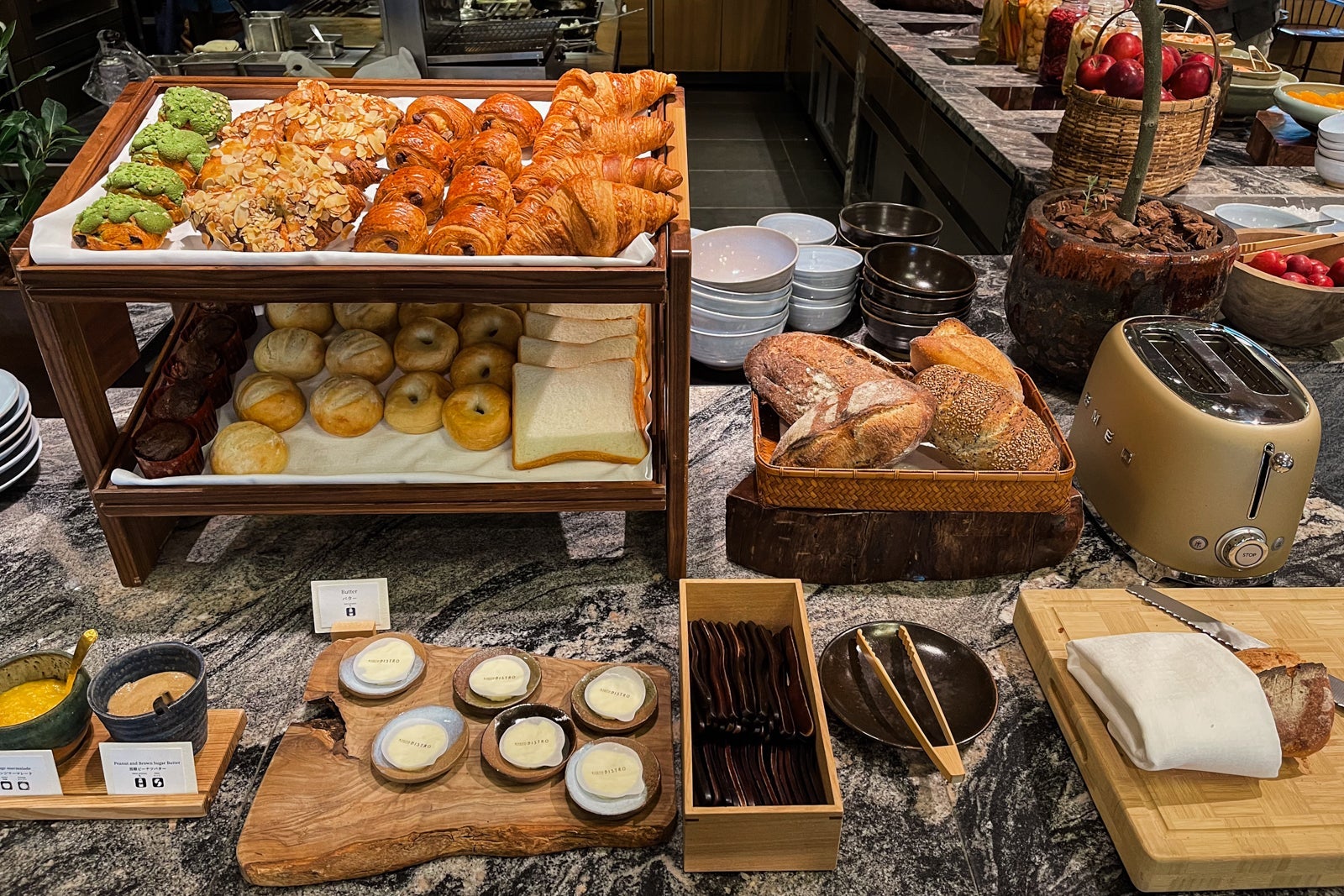 Kyoto Bistro buffet.