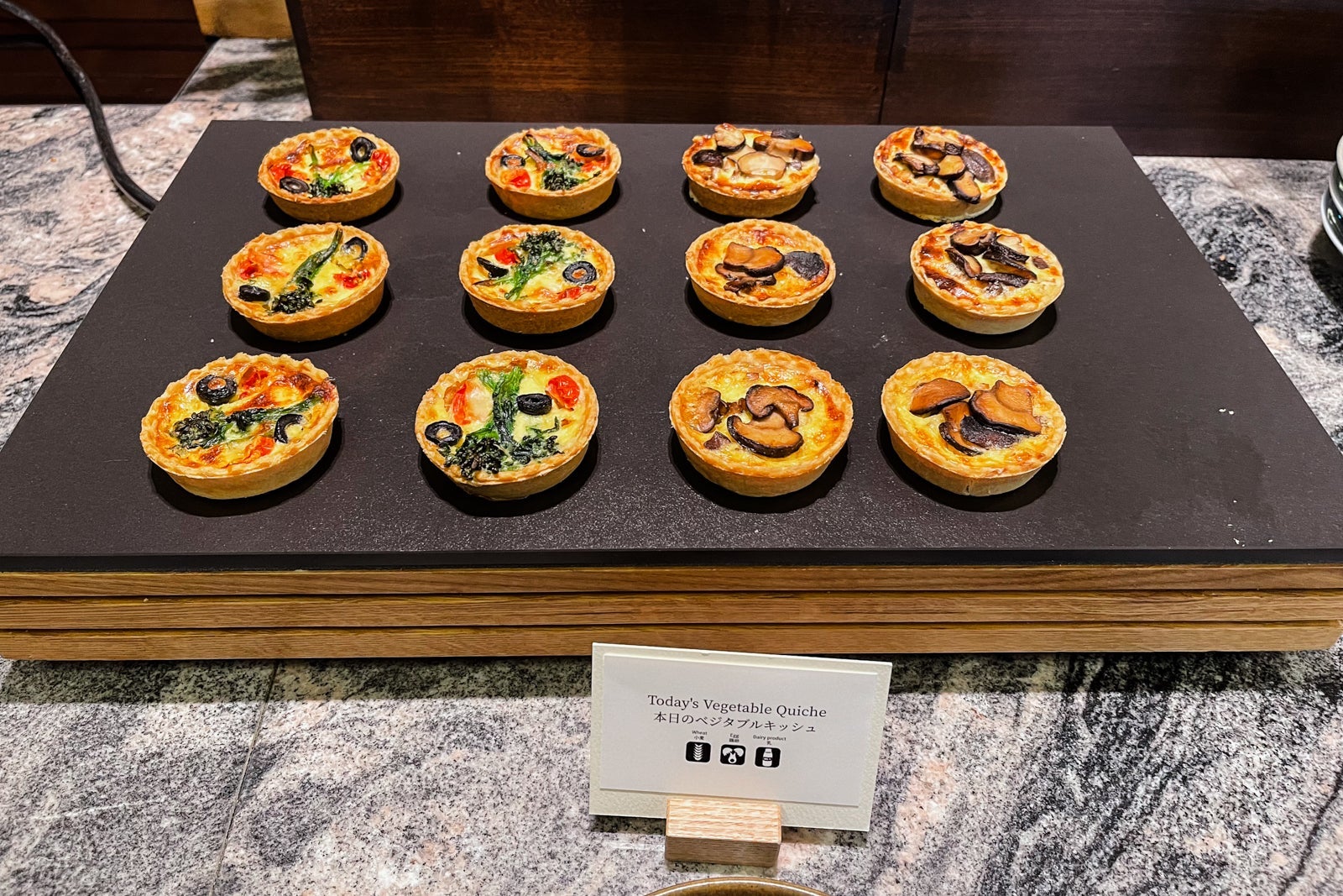 Kyoto Bistro buffet.