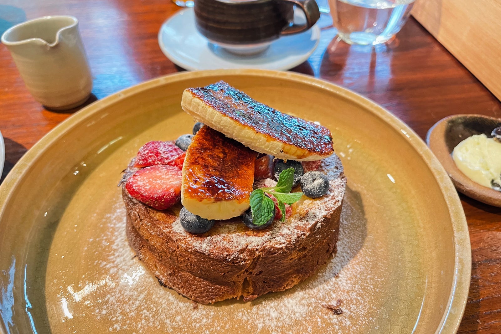 Kyoto Bistro French toast - Park Hyatt Kyoto