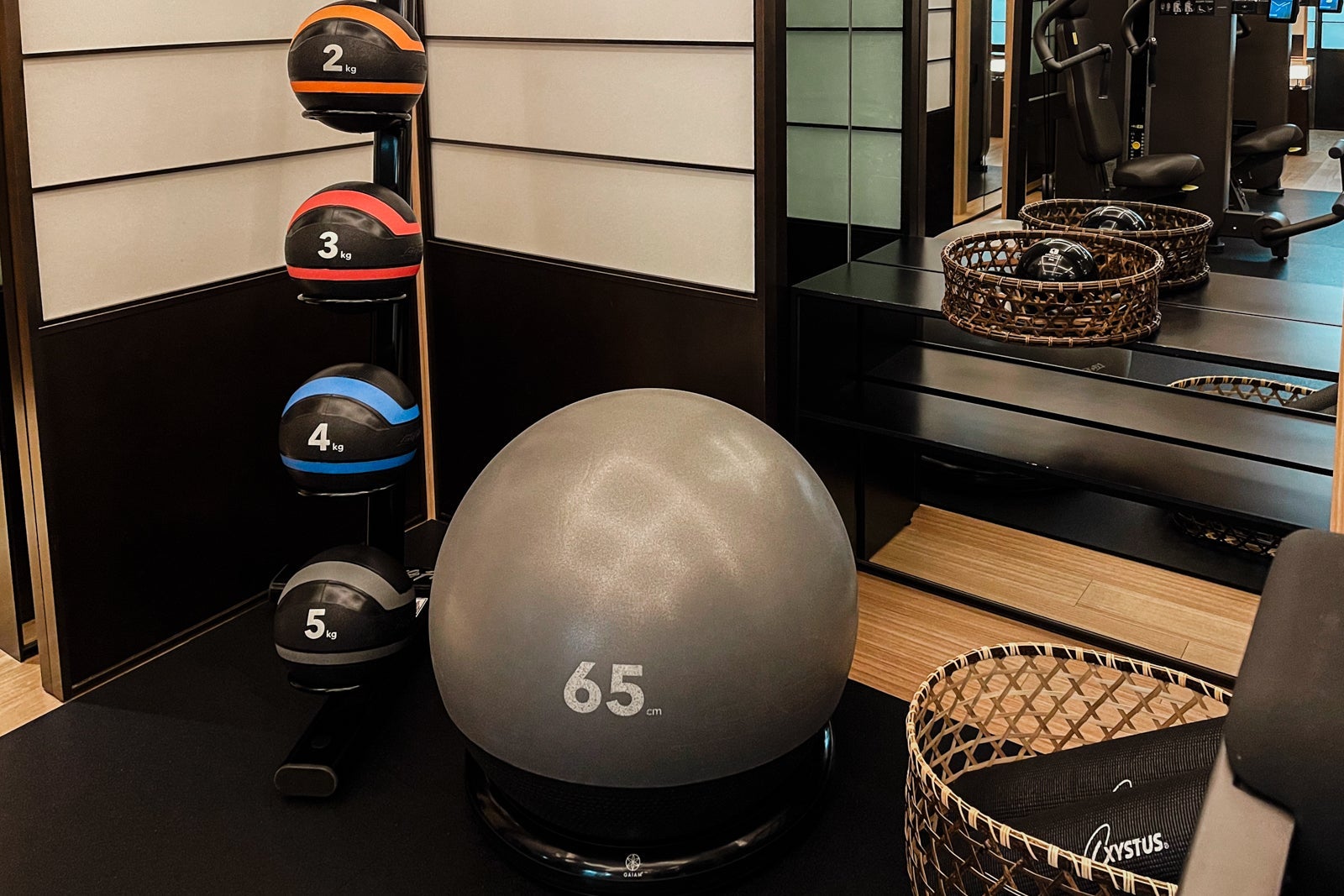 Park Hyatt Kyoto fitness center equipment