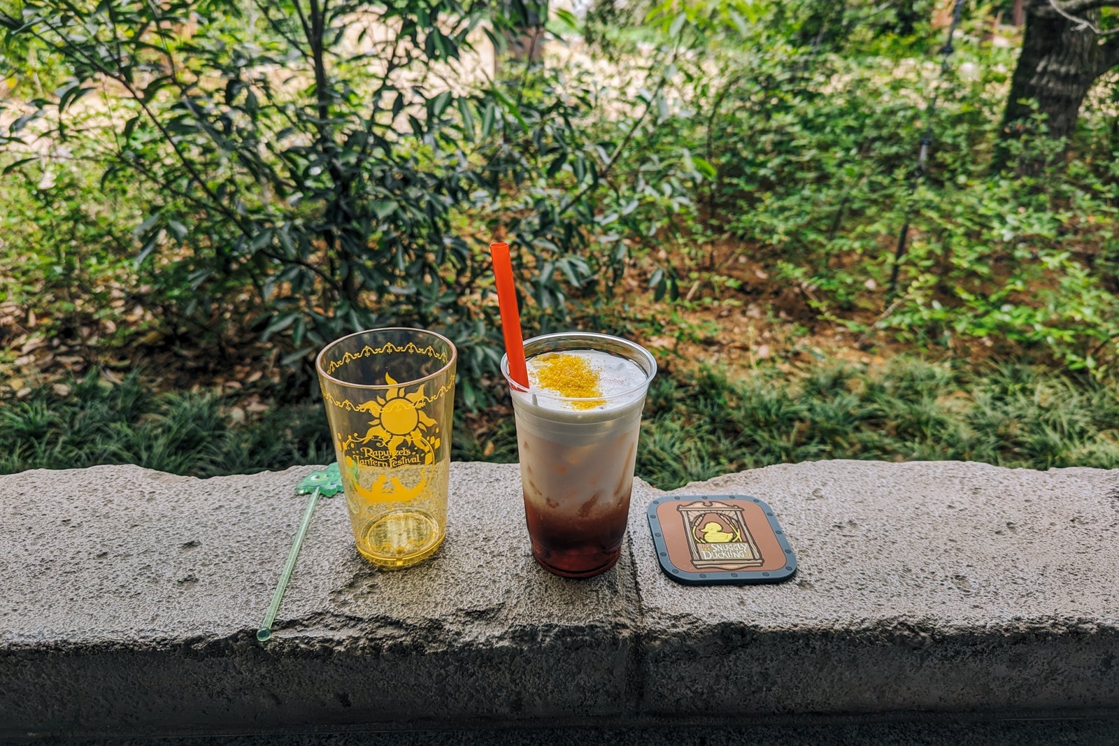 Rapunzel's magical milk tea