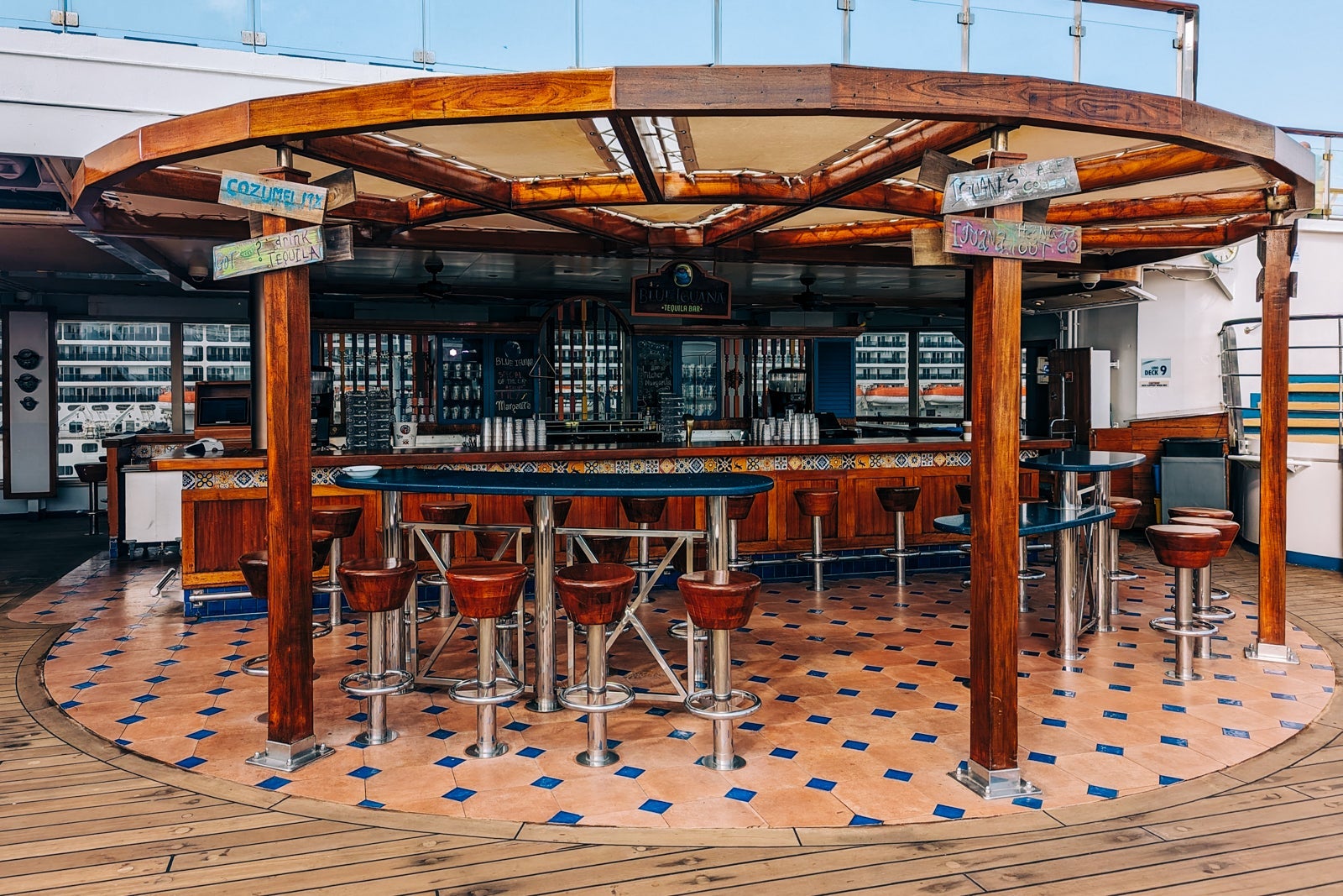 Carnival Glory BlueIguana Bar