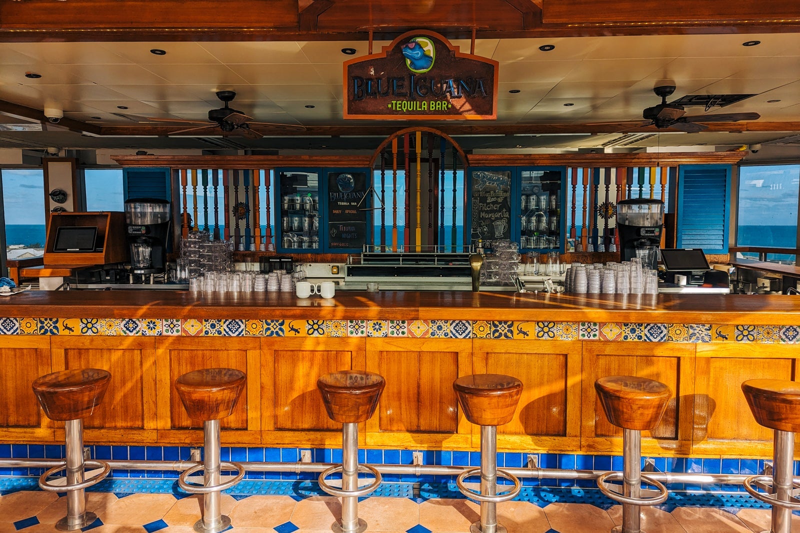 Carnival Glory BlueIguana Bar