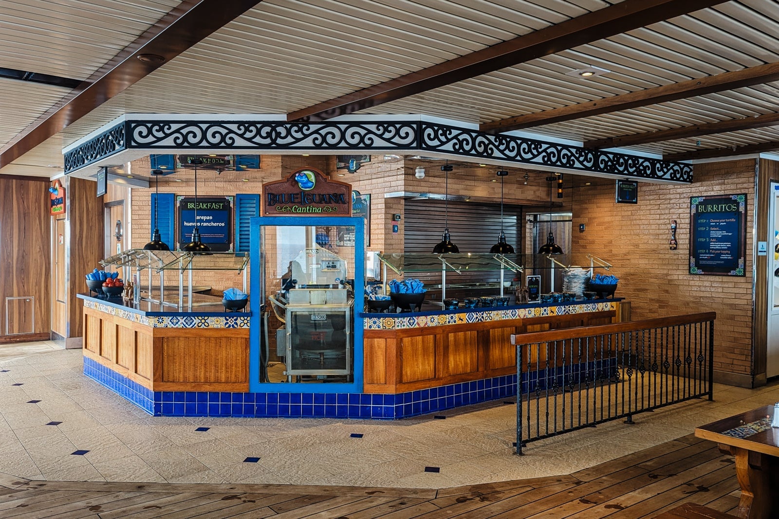 Carnival Glory BlueIguana Cantina