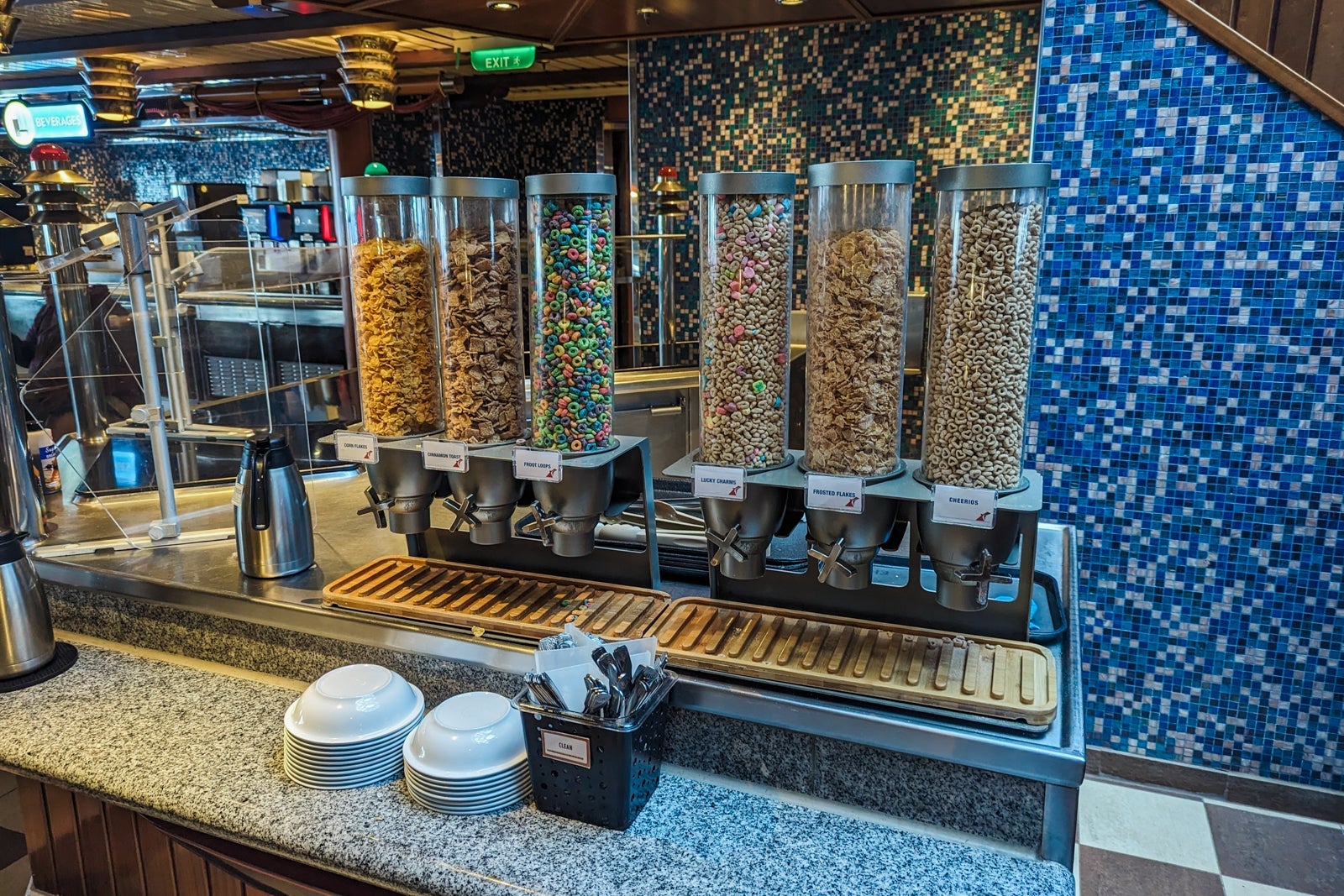 Carnival Glory Lido buffet