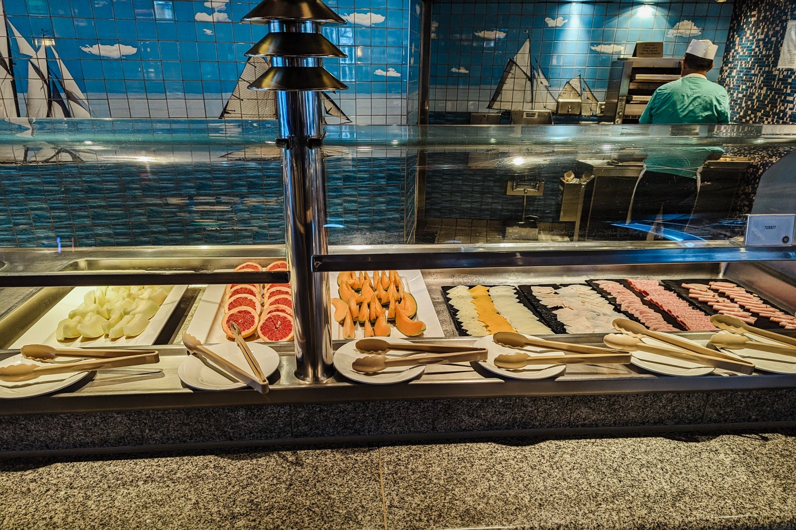 Carnival Glory Lido buffet