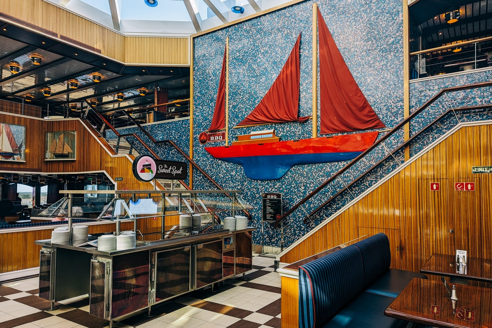 Carnival Glory Lido buffet