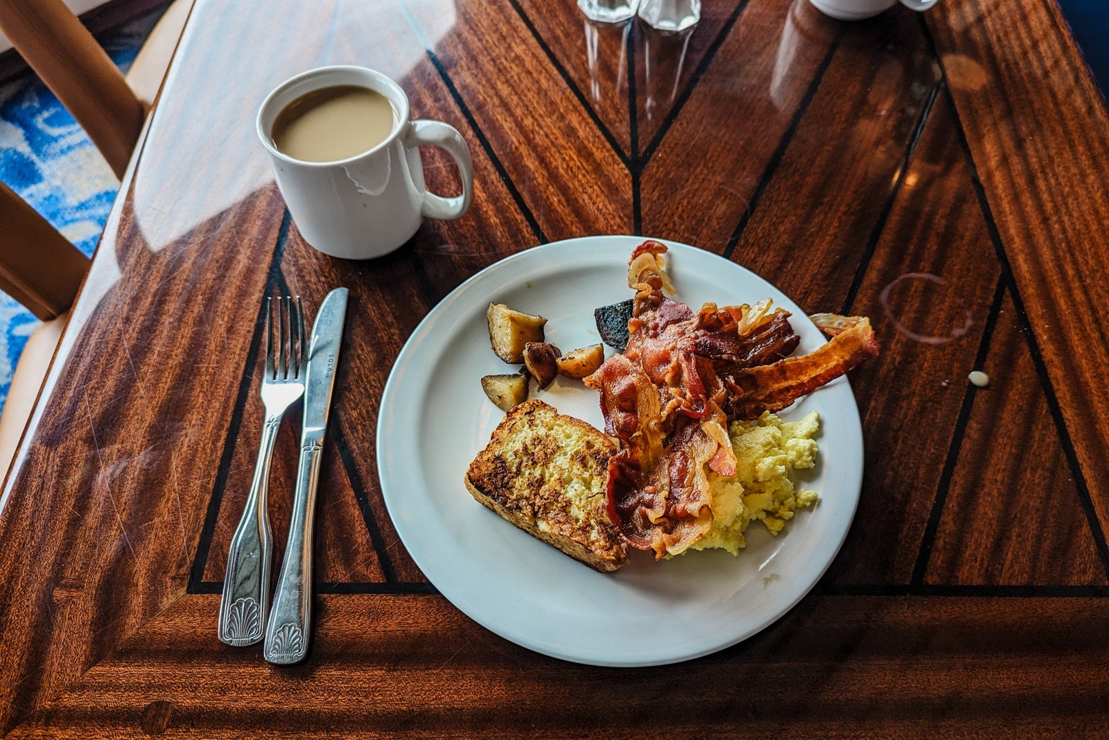 Carnival Glory Lido buffet breakfast
