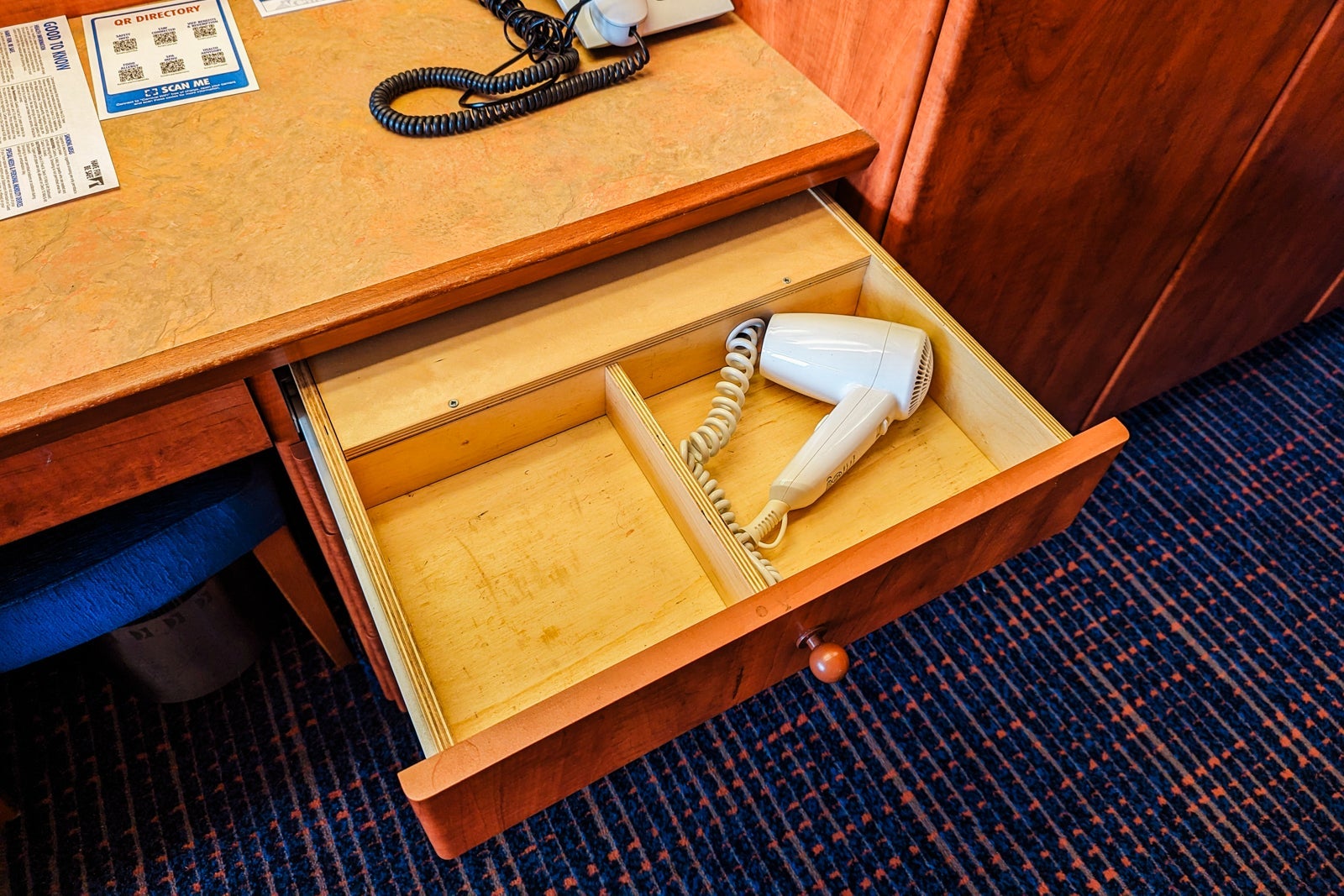 Carnival Glory cabin hair dryer