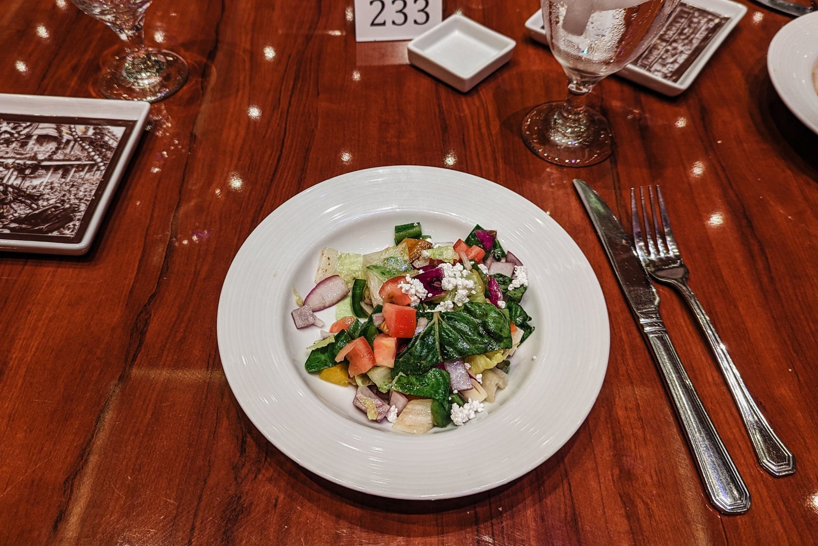 Carnival Glory appetizer