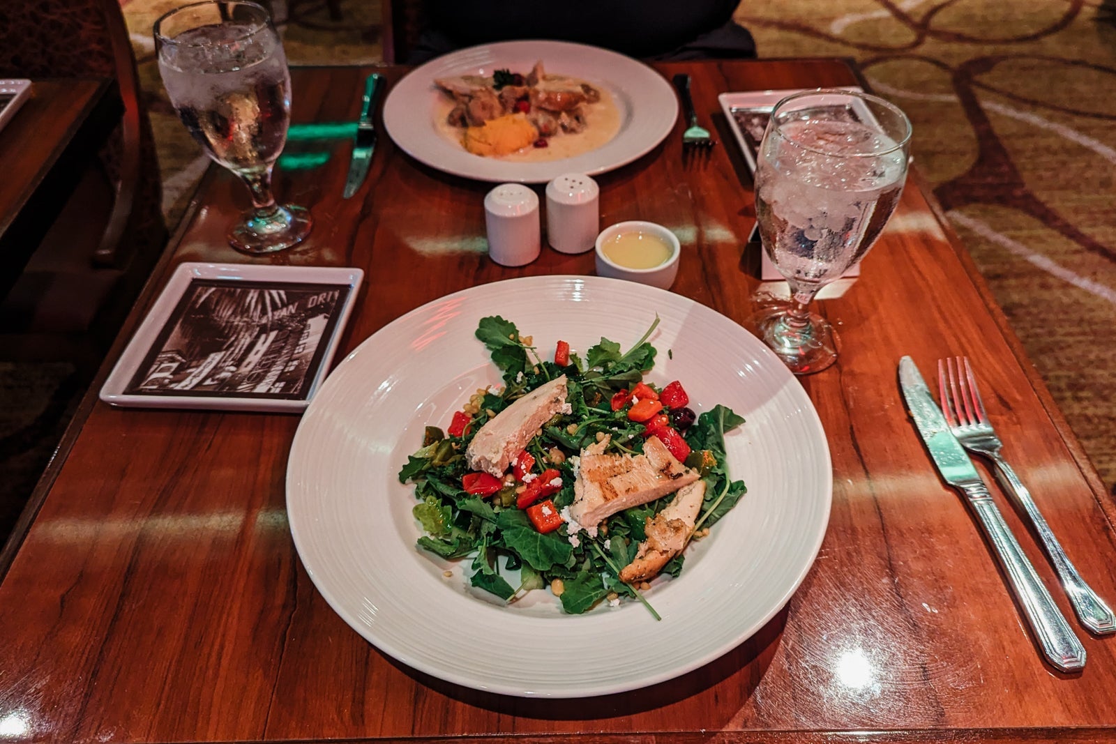 Carnival Glory main dish