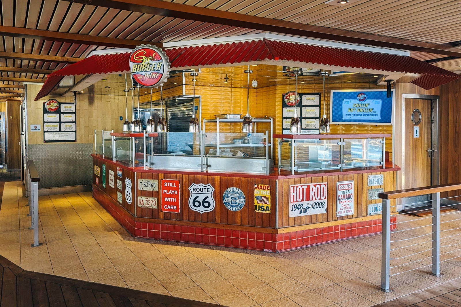 Carnival Glory Guy's Burger Joint