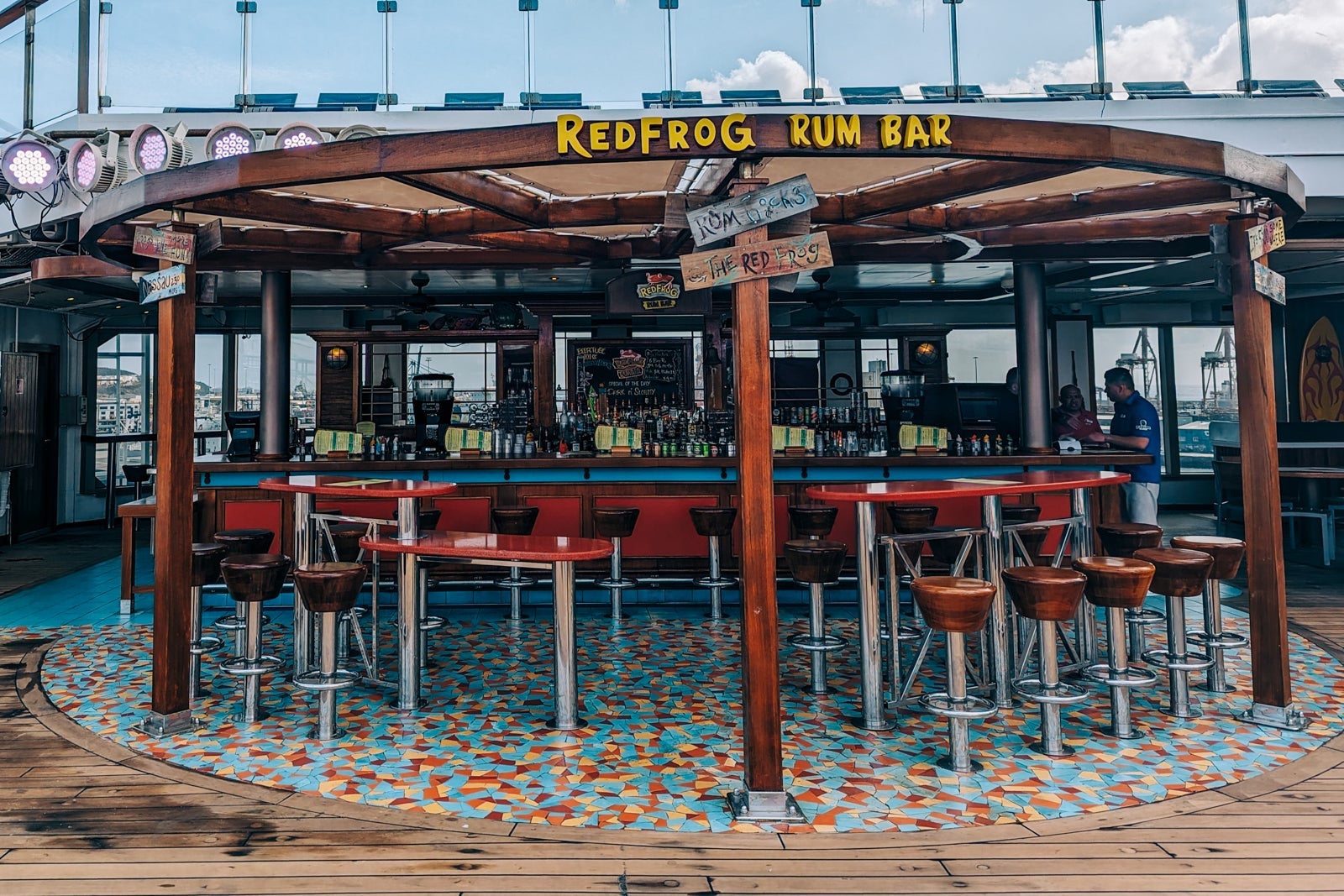 Carnival Glory Red Frog Bar