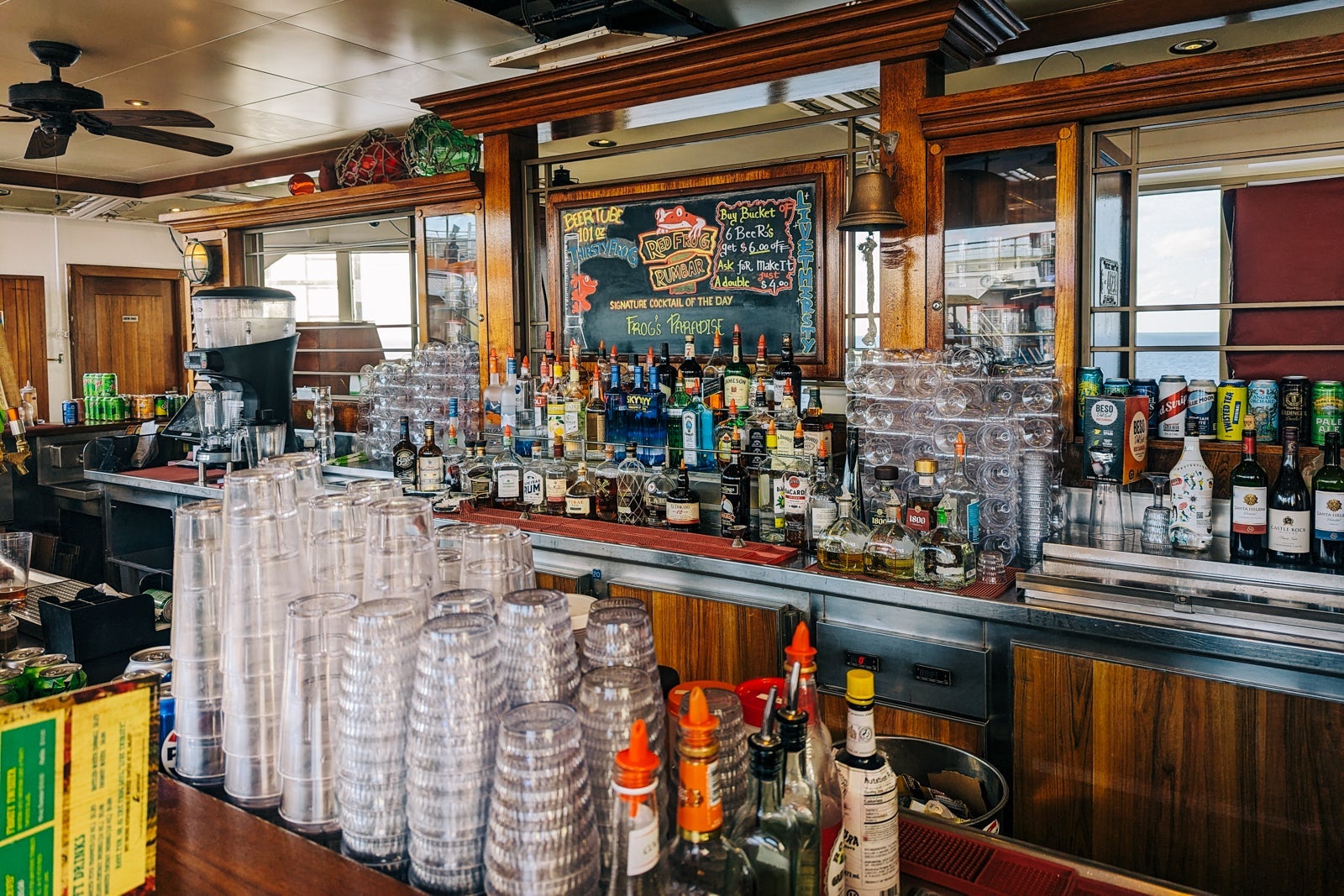 Carnival Glory Red Frog bar