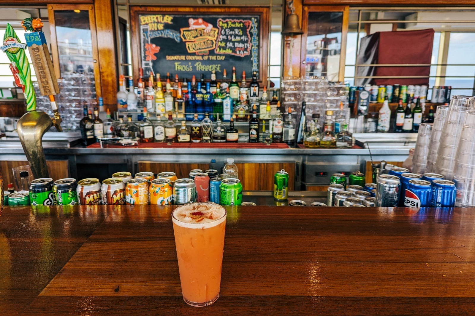 Carnival Glory Red Frog Bar