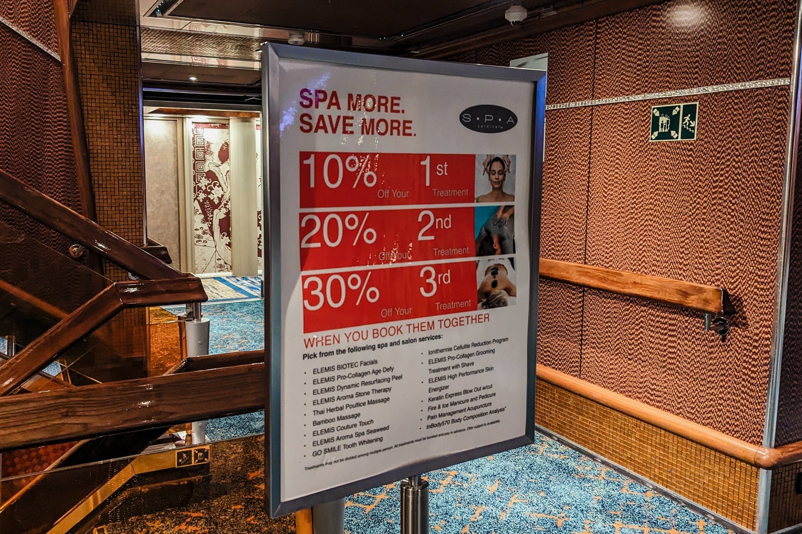 Carnival Glory fitness center