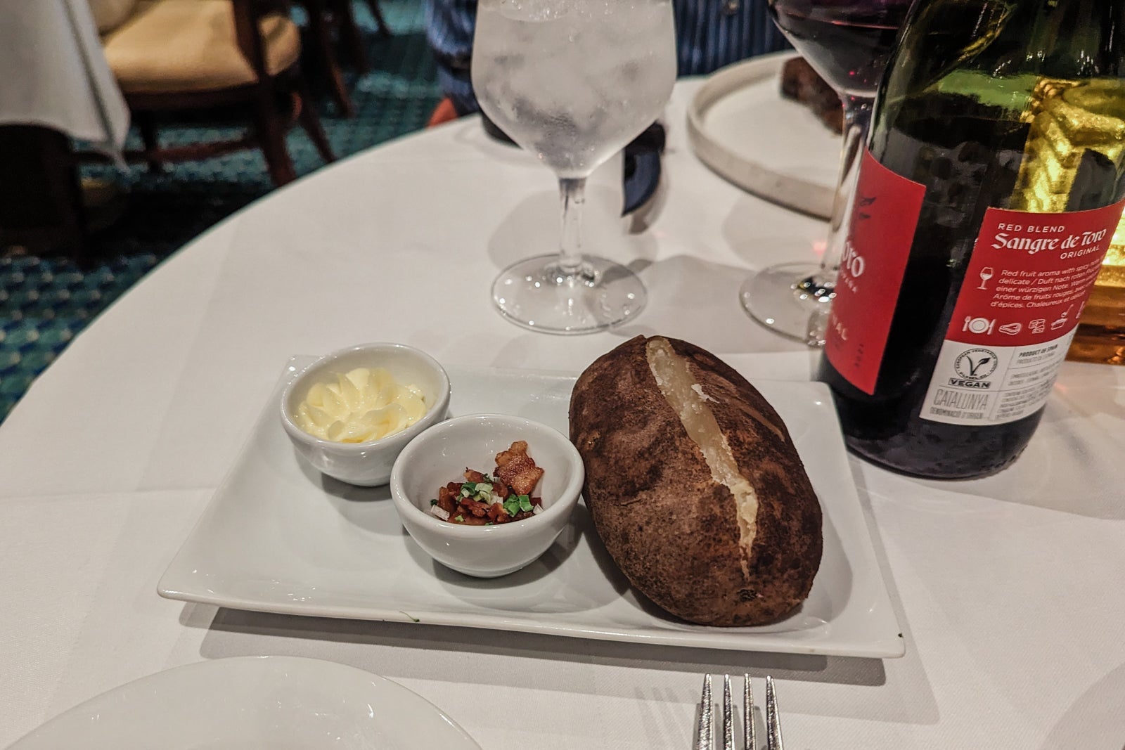 Carnival Glory steakhouse