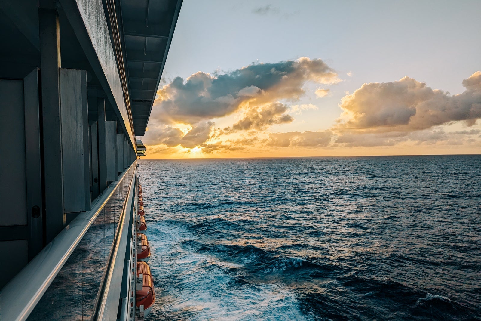 Carnival Glory cabin balcony