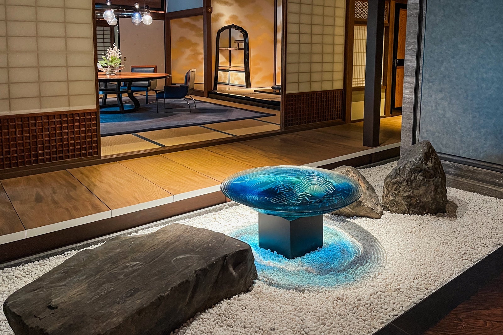 La Locanda dining room at The Ritz-Carlton, Kyoto