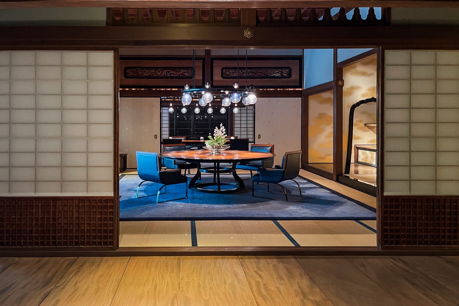 La Locanda dining room at The Ritz-Carlton, Kyoto