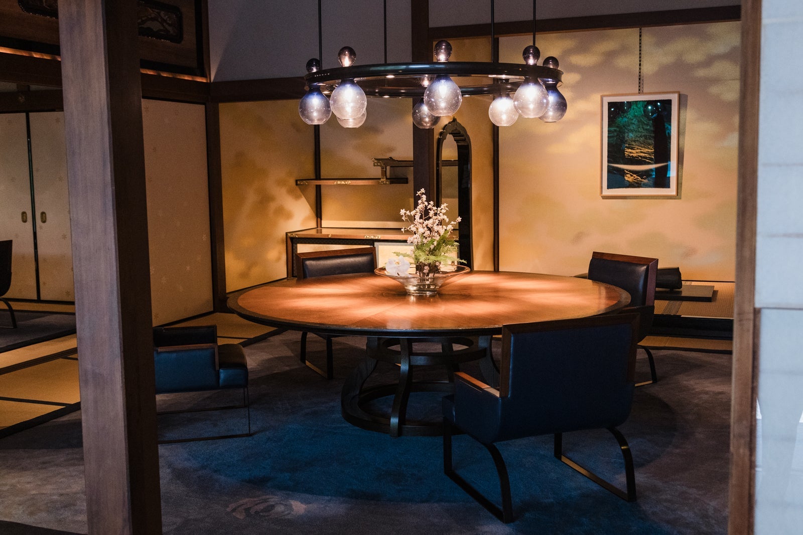 La Locanda private dining compartment at The Ritz-Carlton, Kyoto
