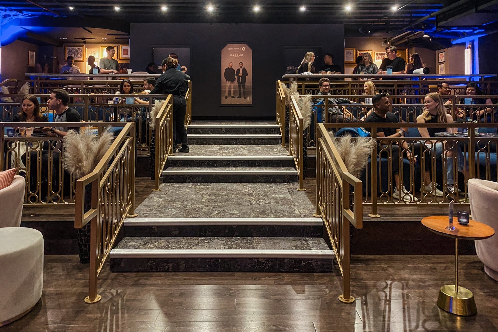 The interior of the Chicago Theater