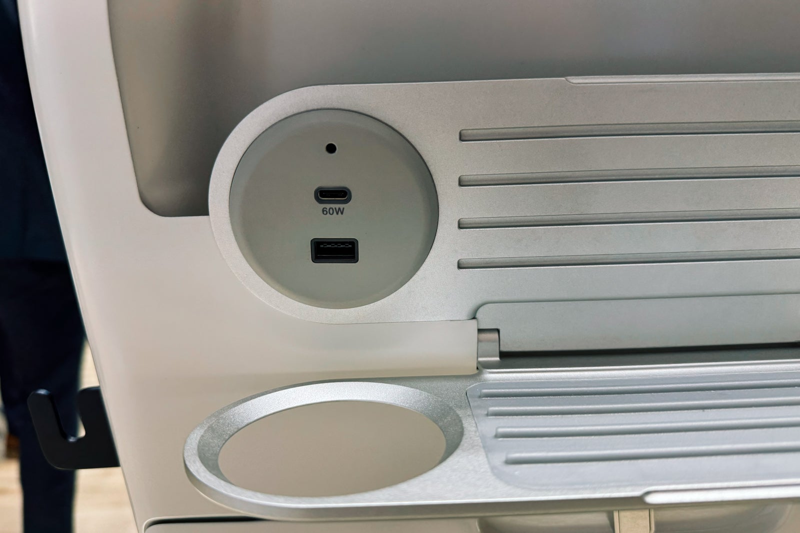Air France New Seats USB charging station