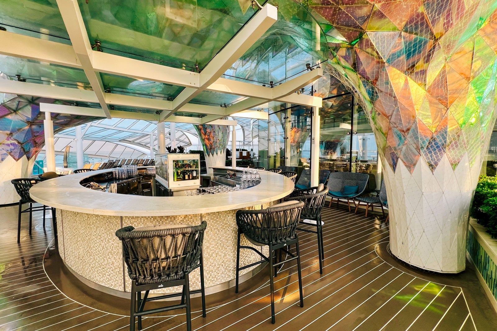 The Solarium on Symphony of the Seas