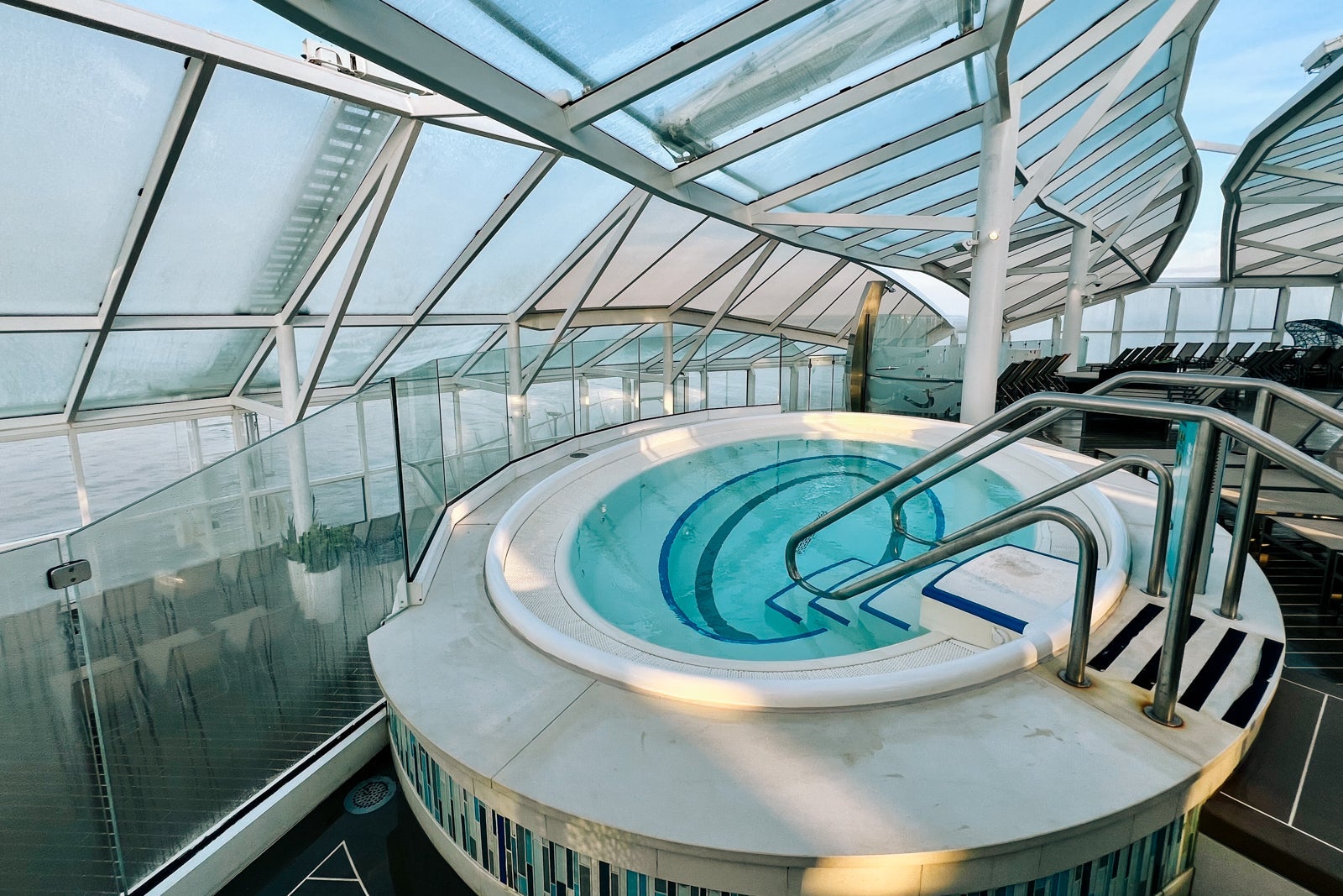 The Solarium on Symphony of the Seas