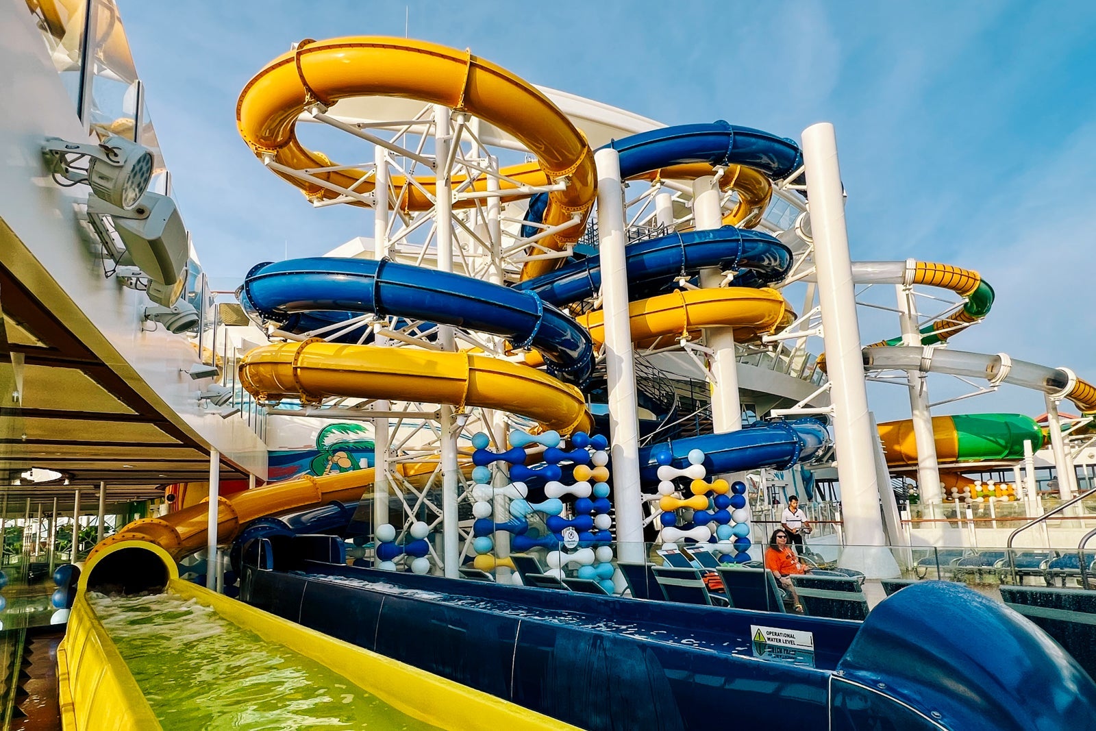The Perfect Storm waterpark on Symphony of the Seas