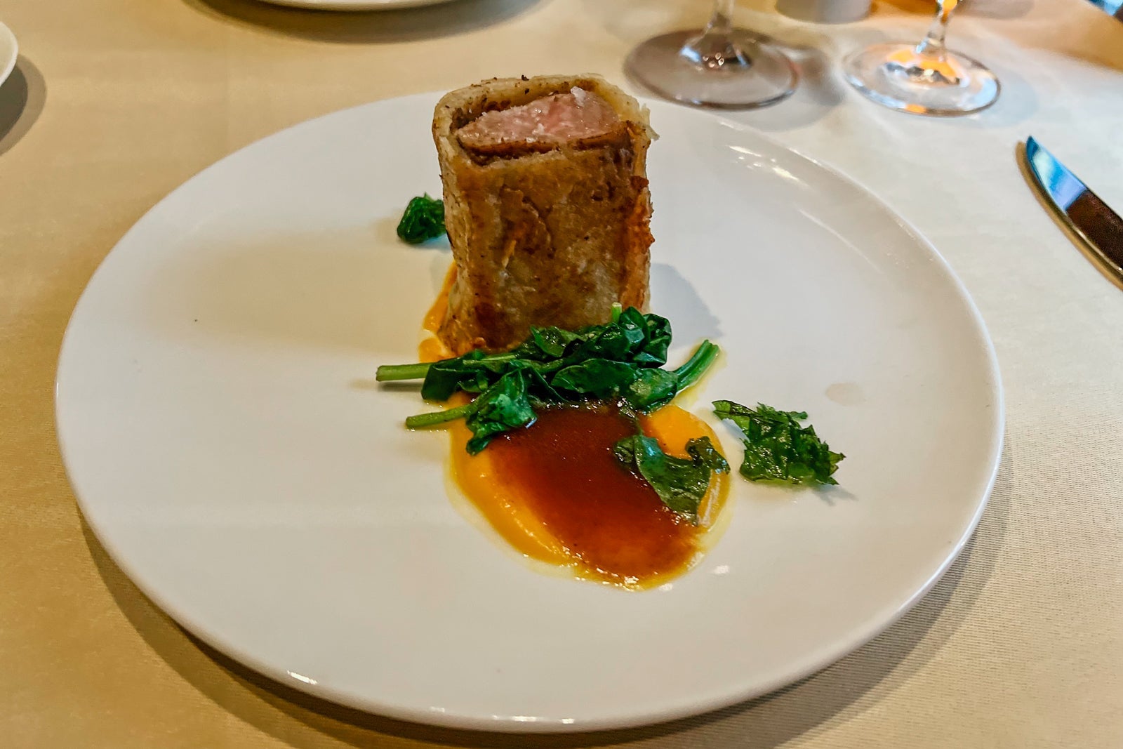 Lamb Wellington at 150 Central Park