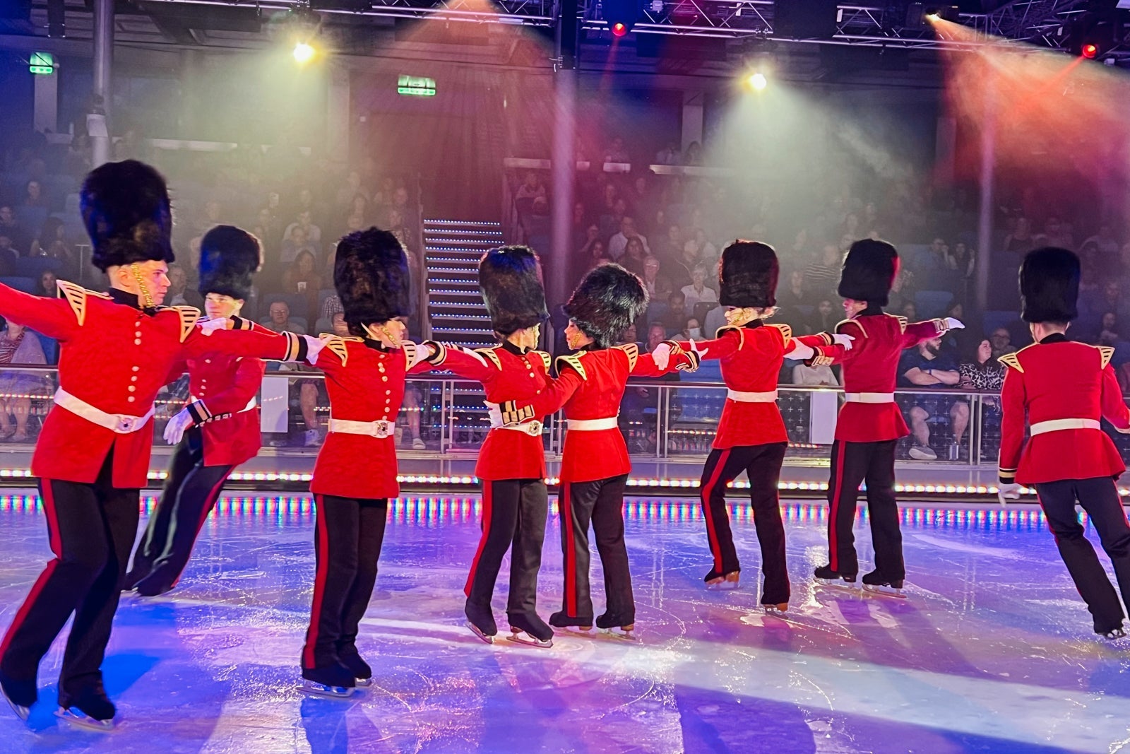 The '1977' ice show on Symphony of the Seas