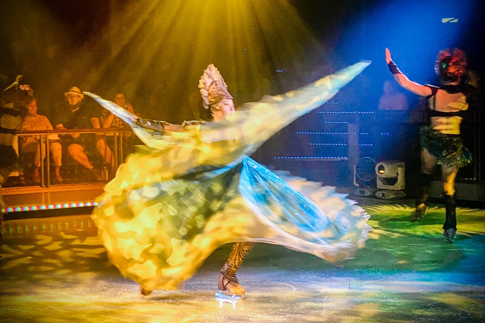 The '1977' ice show on Symphony of the Seas