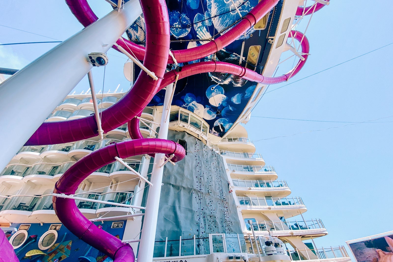 The Ultimate Abyss slide on Symphony of the Seas