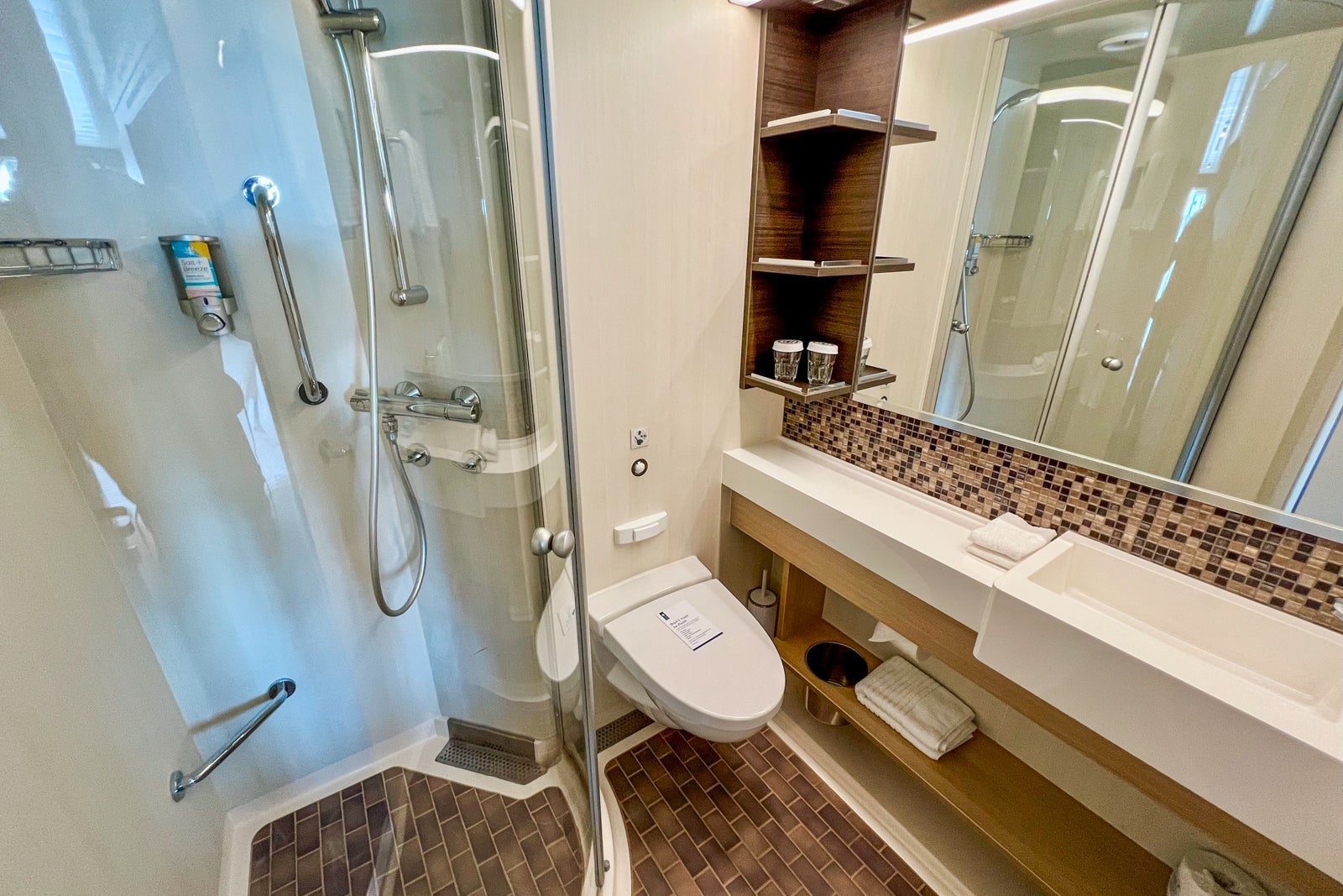 Symphony of the Seas cabin bathroom
